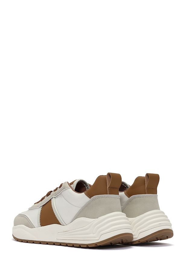 ACBC x DERİMOD Erkek Taba Bağcıklı Kalın Tabanlı Sneaker 25SFD78066F - 5
