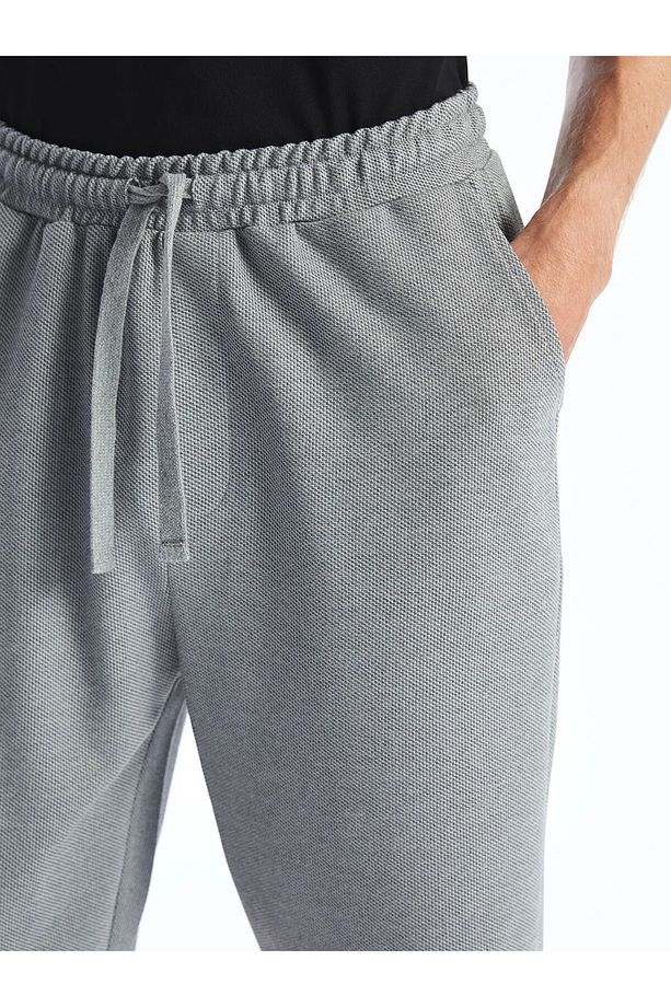Standart Kalıp Erkek Pijama Alt Şort - 5