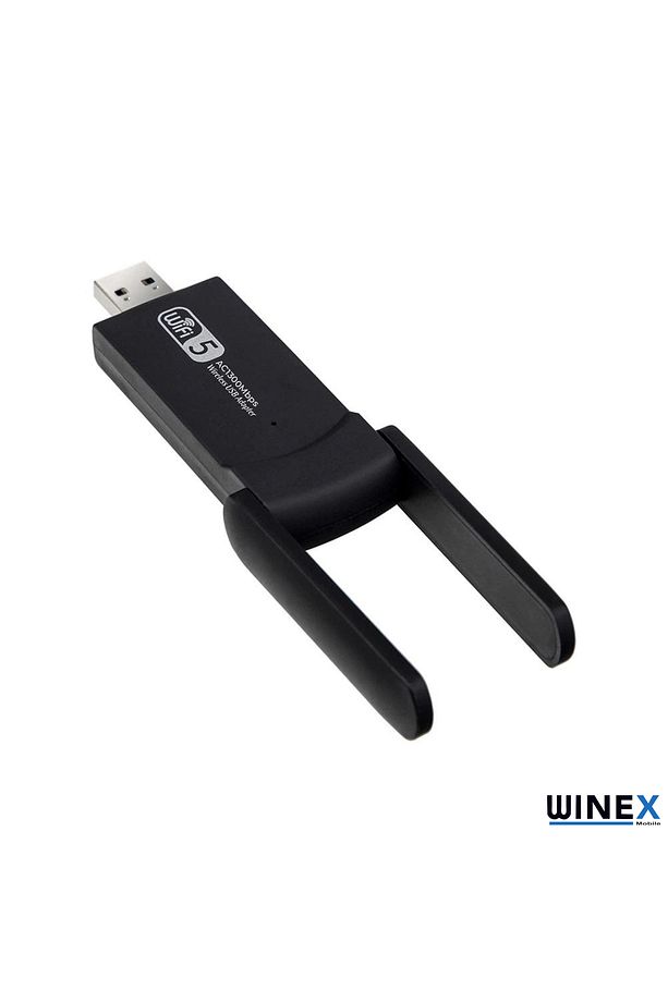 Winex Wifi5 Ac1300mbps 2.4g 5g Wifi Dongle Usb 3.0 Adaptör - 2
