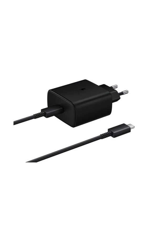 45w Süper Hızlı Şarj Aleti Type-c To Type-c 1metre Kablolu Siyah - 1