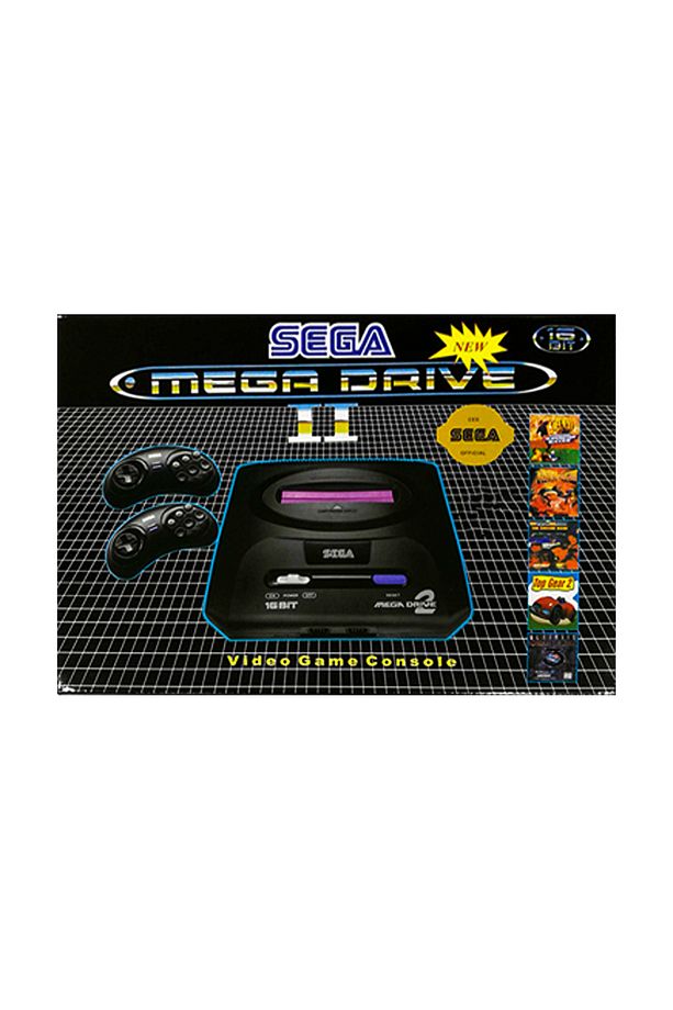 Mega Drive 2 48 Oyunlu Efsane Retro Oyun Konsolu 16-bit Çift Kol - 5