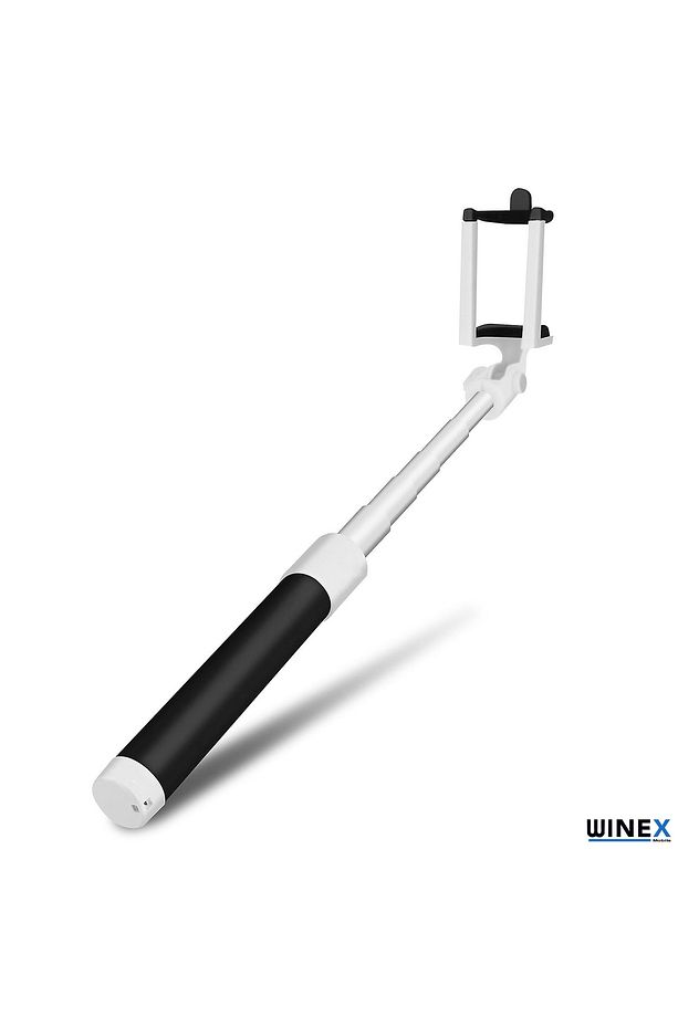 Winex Sr342 Katlanabilir Type-c Girişli Selfie Stick Çubuğu Siyah - 2