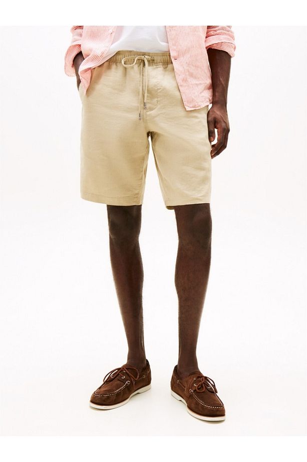 HARLEM PO LINEN SHORT Erkek Yeşil Şort - MW0MW37804 - 6