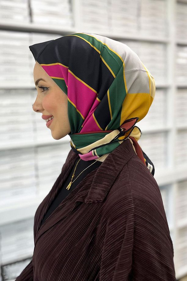 Tivil Eşarp - Polyester Twill Kumaş - 8246799-912 - 2