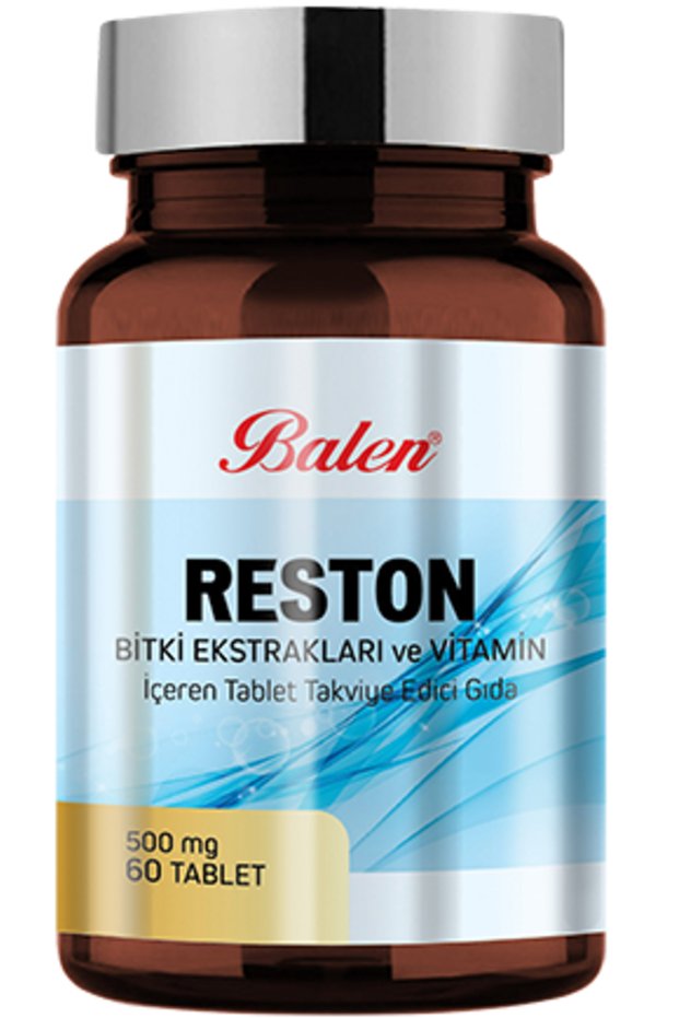 Reston Plant Extracts and Vitamin Containing Tablets 60 Pieces