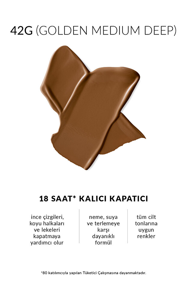 Powerstay Concealer 42G (Golden Medium Deep) - 2