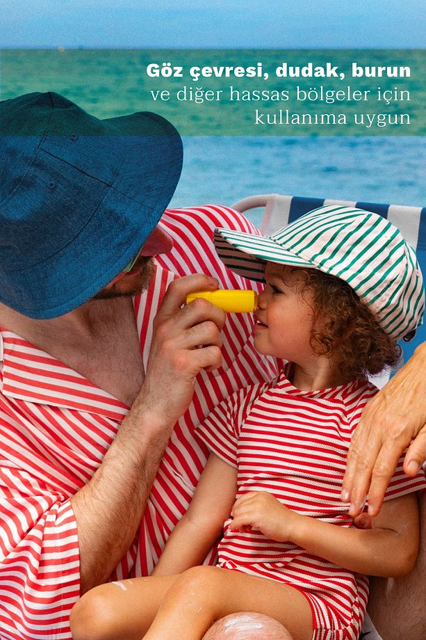 Spf 50 Yüksek Koruma Hassas Bölgeler Suya Dayanıklı Stick 9 ml Süpriz Hediyeli - 6