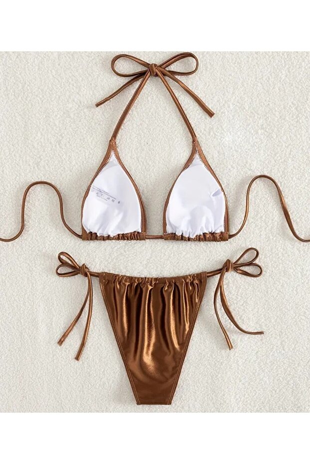Parlak bikini takımı - 3