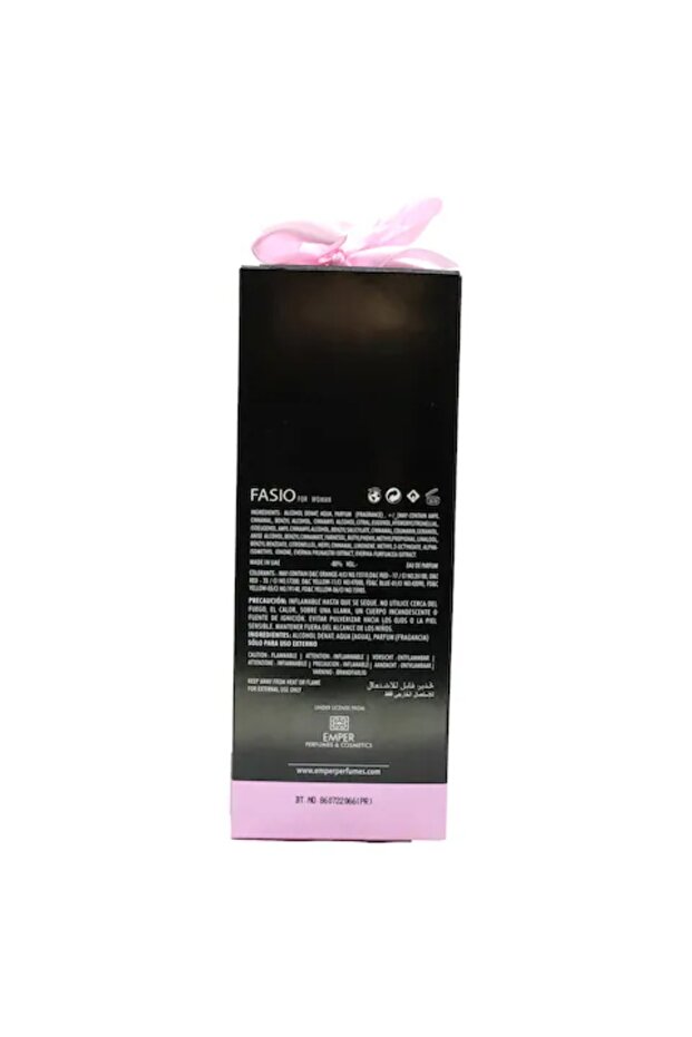 Emper Fasio Black Eau De Perfume 100ml - 4