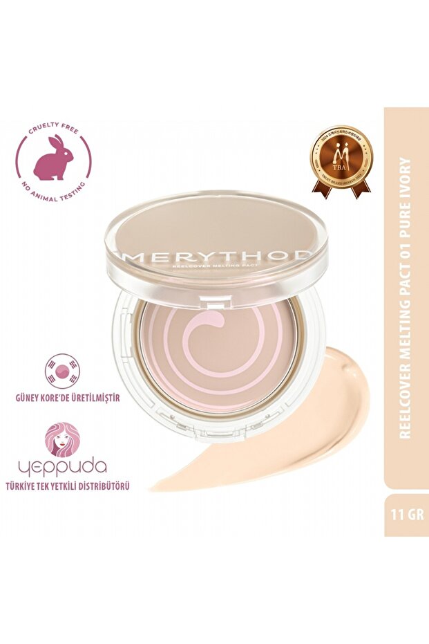 كريم أساس كونسيلر كثيف وشبه لامع للبشرة الدهنية 01 Pure Ivory SPF50+PA+++