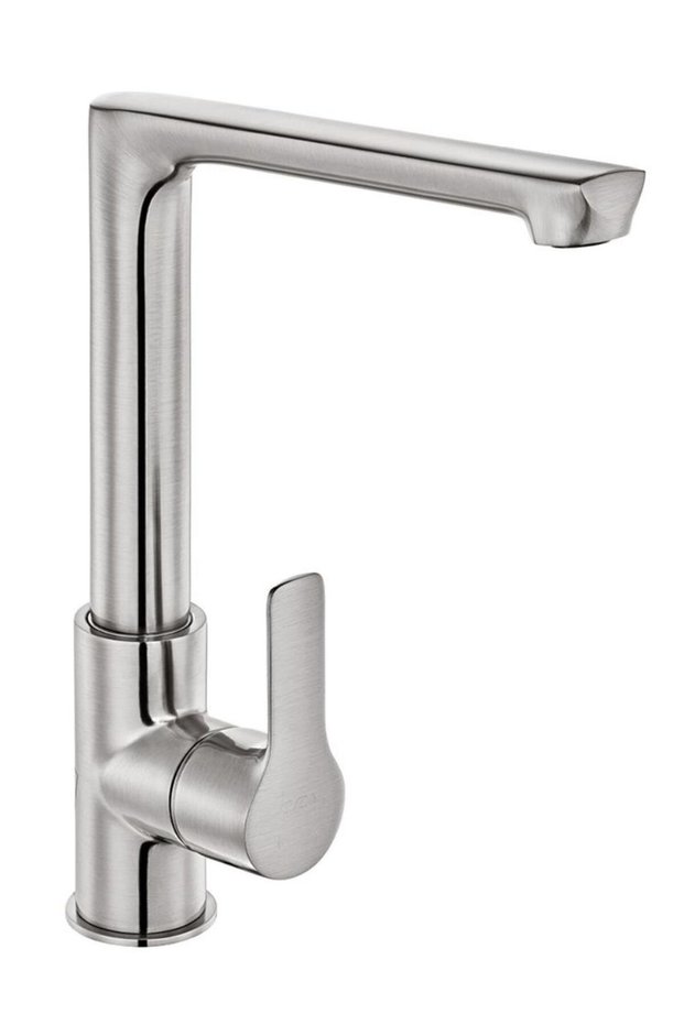 Luna Sink Kitchen Faucet Stainless Steel Inox 102518043