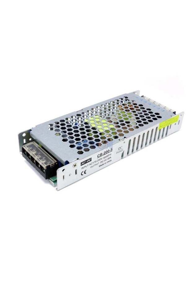 5V 40A 200W Slim Led Adaptör