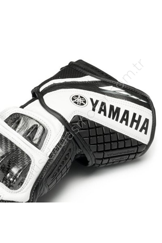 RACİNG DERİ ELDİVEN BEYAZ - 2