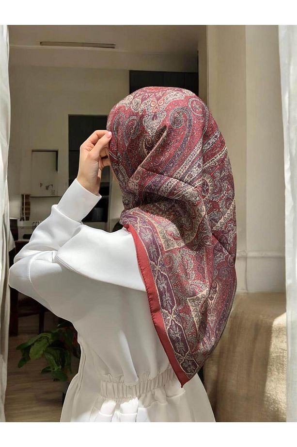 BAŞTACI KOKULU SOFT 0231 BORDO EŞARP - 1
