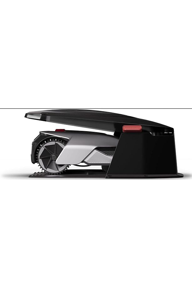 A1 Akıllı Robotik Çim Biçme Makinesi Gri - 2