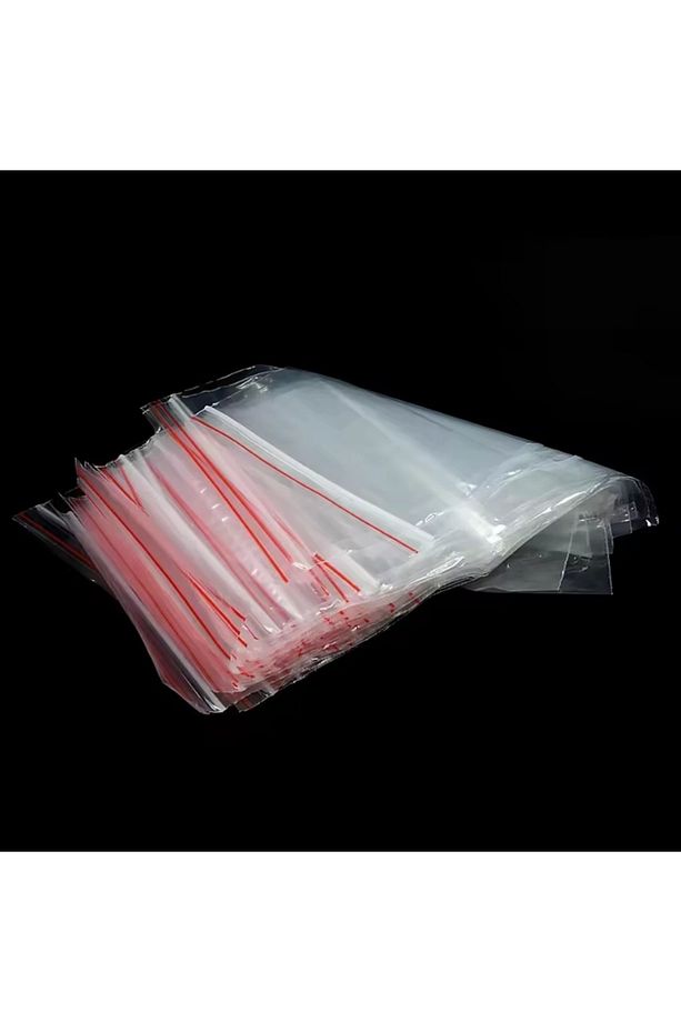 Kilitli Koruyucu Buzdolabı Poşeti Naylon Torba 19x25cm 100 Adet 1 Paket - 6