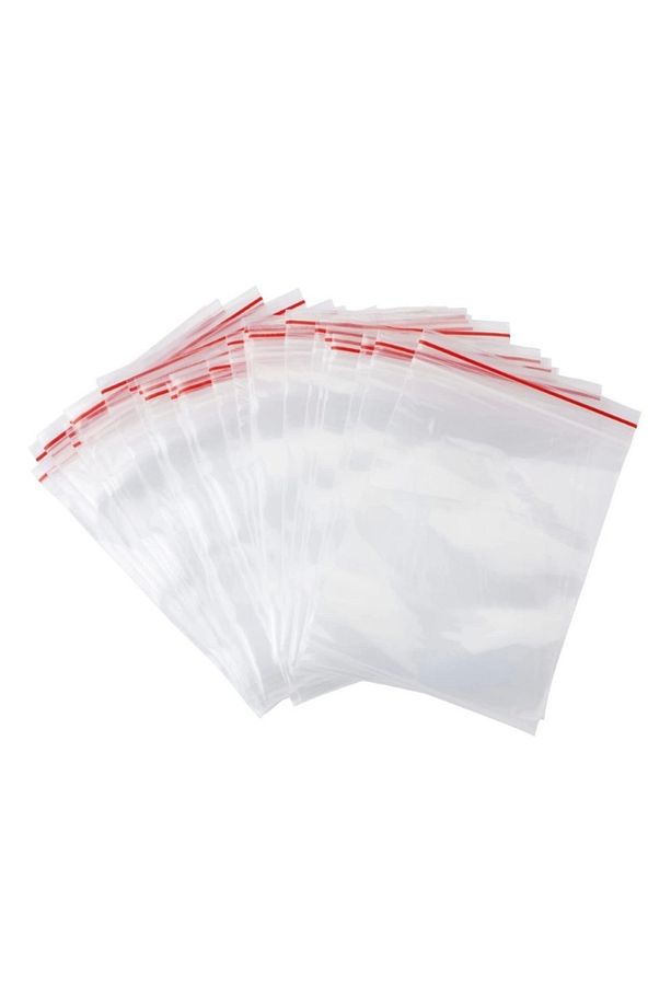 Kilitli Koruyucu Buzdolabı Poşeti Naylon Torba 19x25cm 100 Adet 1 Paket - 2