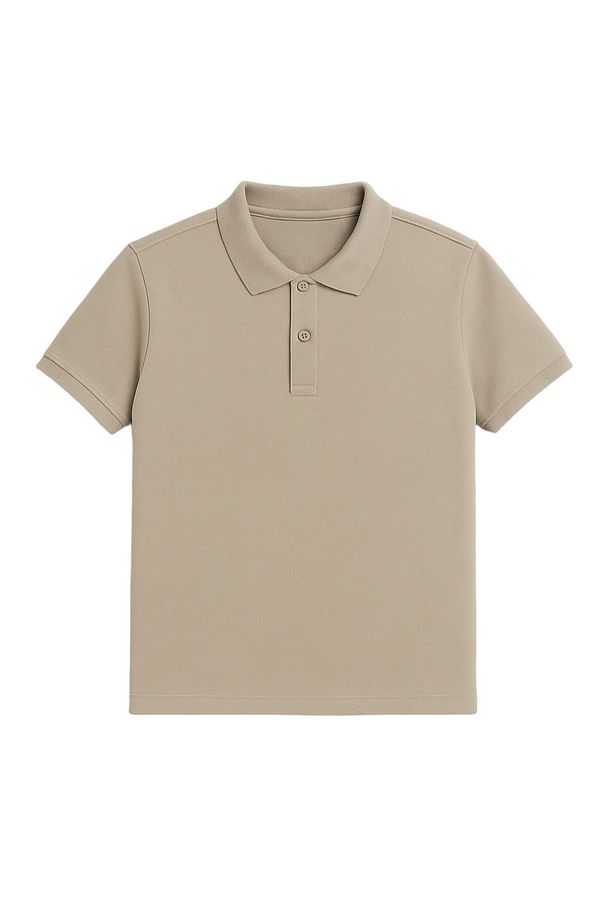 Erkek 5'Li %100 Pamuk Polo Yaka T-shirt Siyah-Mavi-Haki-Bordo-Gri - 6