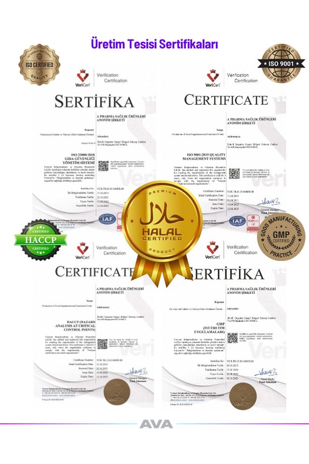 Aile C Saf 1000 mg C Vitamini Katkısız 120 Adet Saşe Yetişkin Çocuk Aile Ava Vitamin - 5