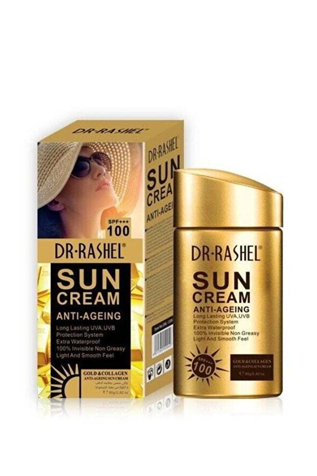كريم الشمس بالكولاجين الذهبي SPF100