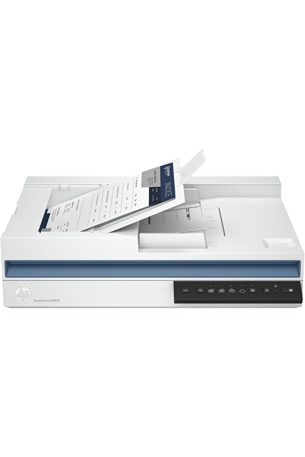 ScanJet Pro 2600 f1, Fast 2-Sided scanning and auto Document Feeder (20G05A
