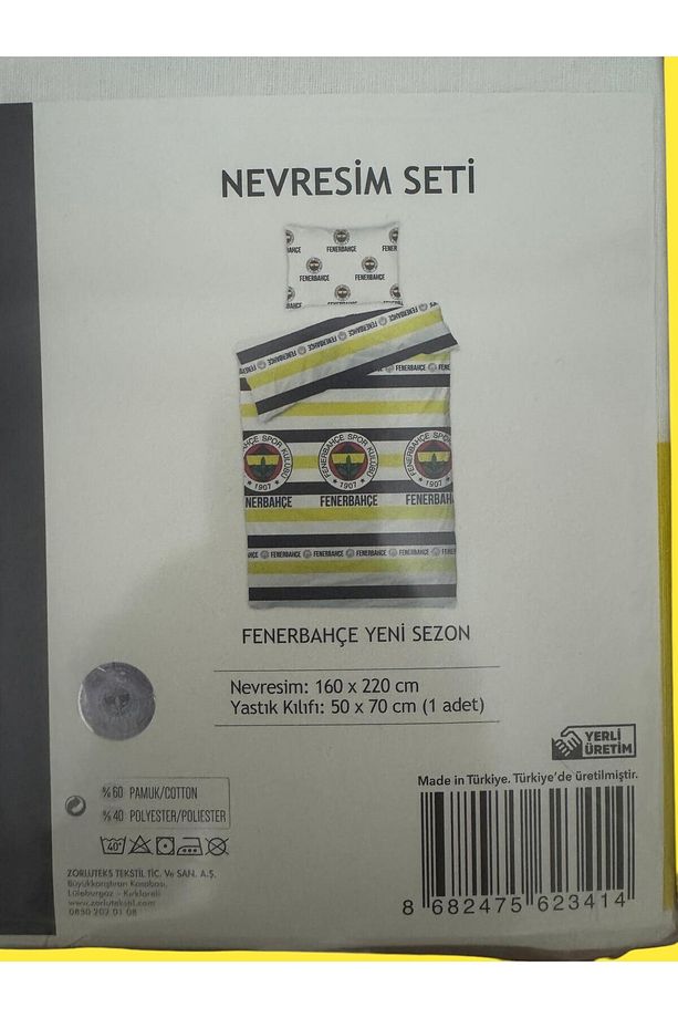 Lisanslı & Bandrollü Nevresim Takımı Tek Kişilik Taraftar Fb Nevresim Seti - 2
