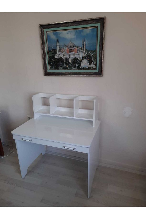 Bahar Serisi Çalışma Masası- Çocuk Odası Çalışma Masası-Genç Odası Çalışma Masası-Raflı Çalışma Masa - 4