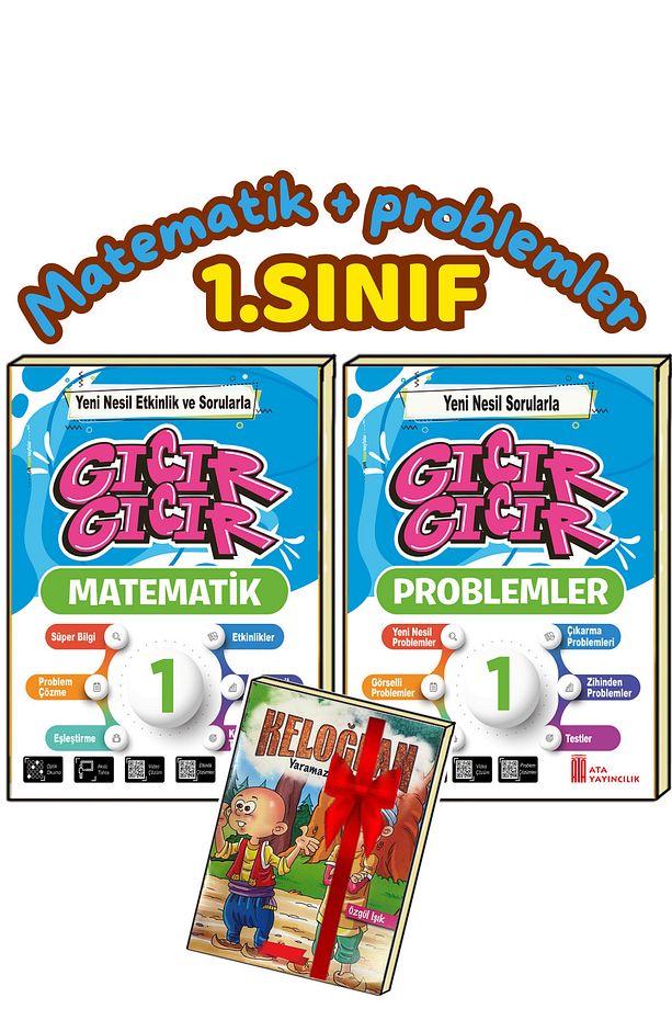1. Sınıf Yeni Nesil Etkinlik Çalışma Yaprakları Matematik-problemler - 1