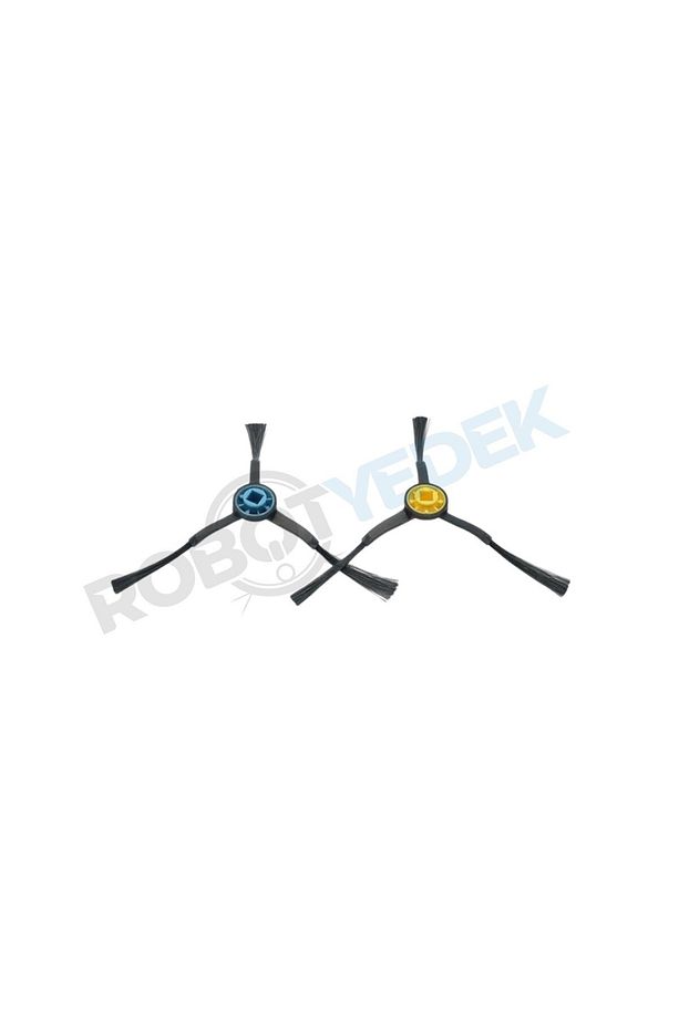 Fakir Robert Rs 770 780 Uyumlu 2 Adet Yan Fırça - 1