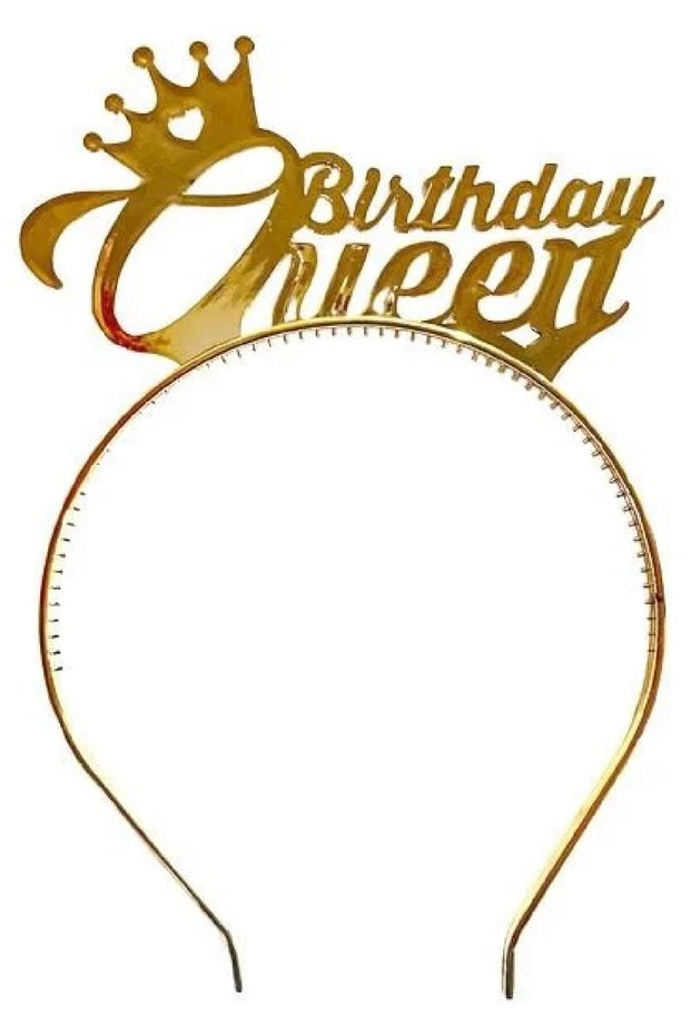 Birthday Queen Mika Crown - Birthday Concept - Party Supplies