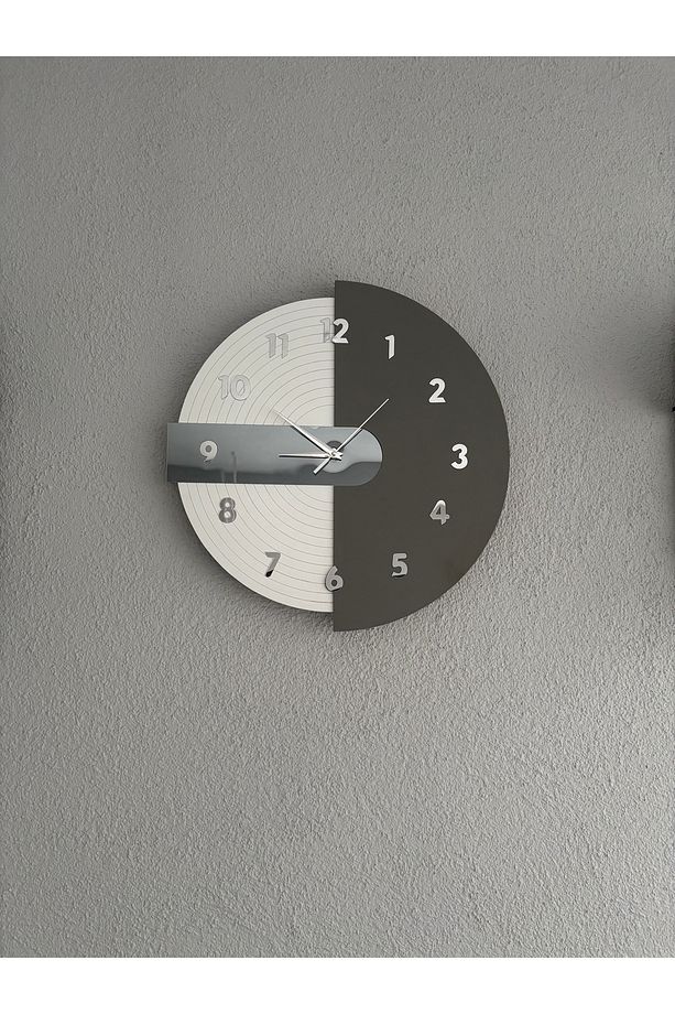 Bozcali 2 Duvar Saati, Rustik Duvar Saati,vintage Saat,ahşap Duvar Saat, Dekoratif Saat, Wall Clock - 6
