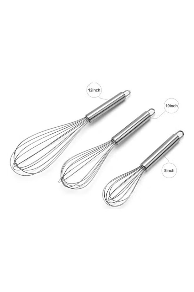 Manual Egg Beater Silver - 4