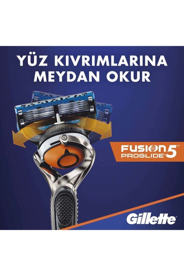 عبوة من 8 شفرات حلاقة احتياطية من الورق المقوى Fusion Proglide Power - 3