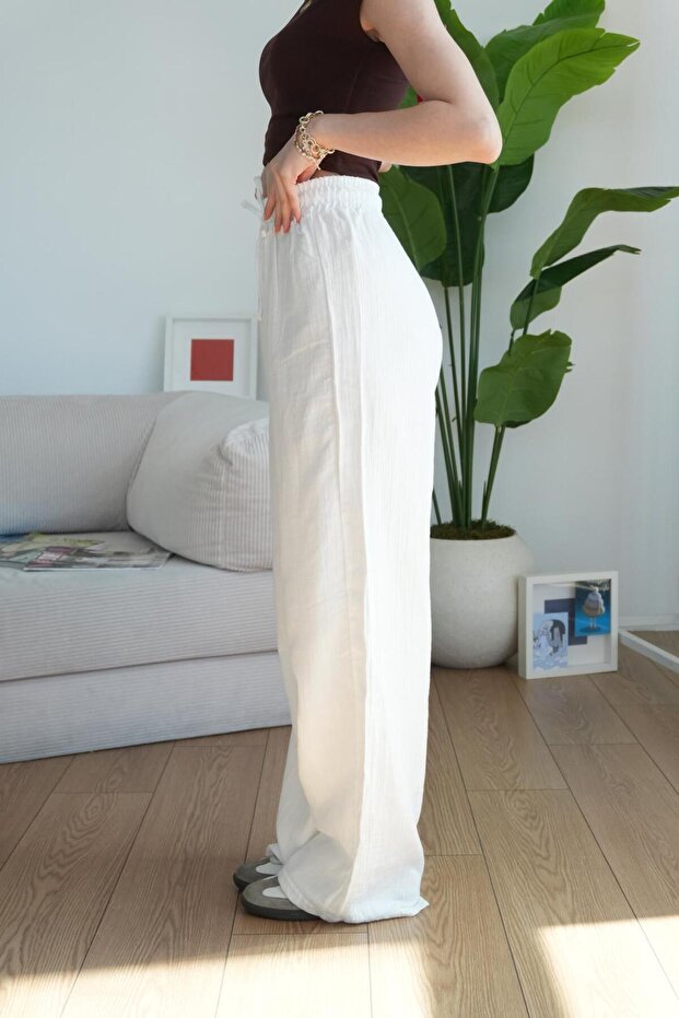 Vento Müslin Pantolon - 5