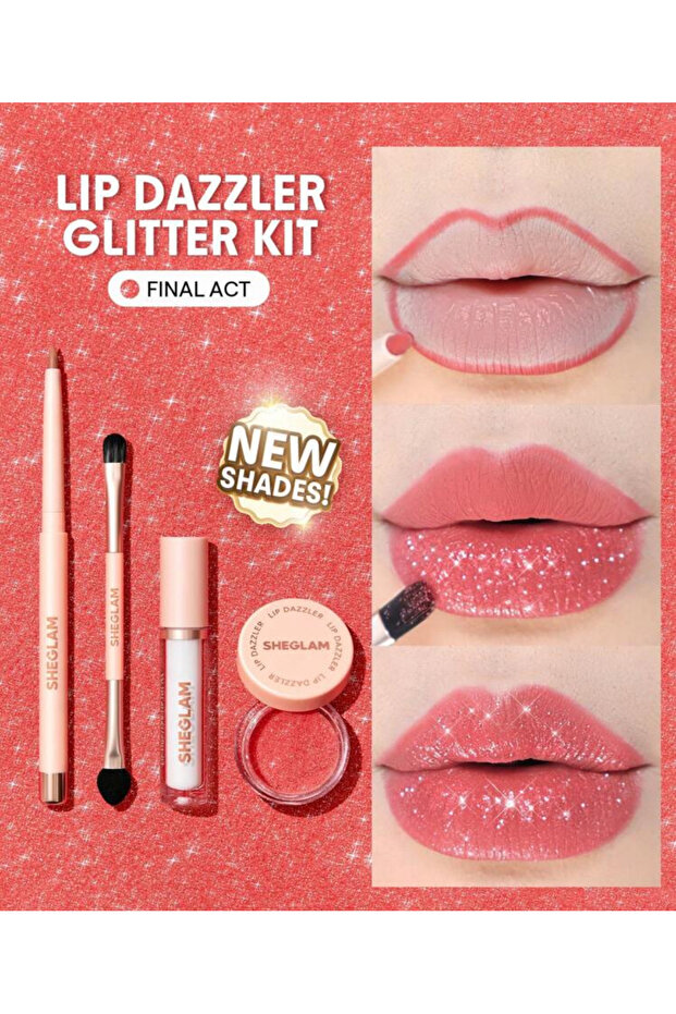 Lip Dazzler Glitter Kit- Final Act - 3