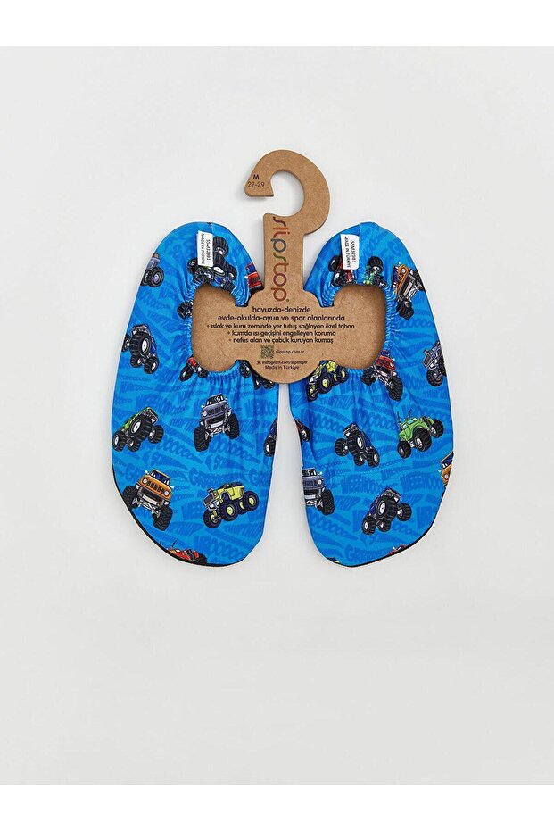 Slip Stop Printed Baby Boy Sea Shoes (S5)