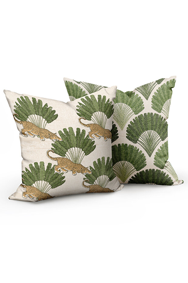 Digital Printed, Babyface Throw Pillow Cover, Double Sided Hidden Zipper. Set of 2