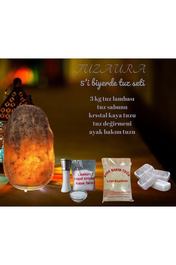 5+İ YERDE TUZ LAMBASI SETI - 2