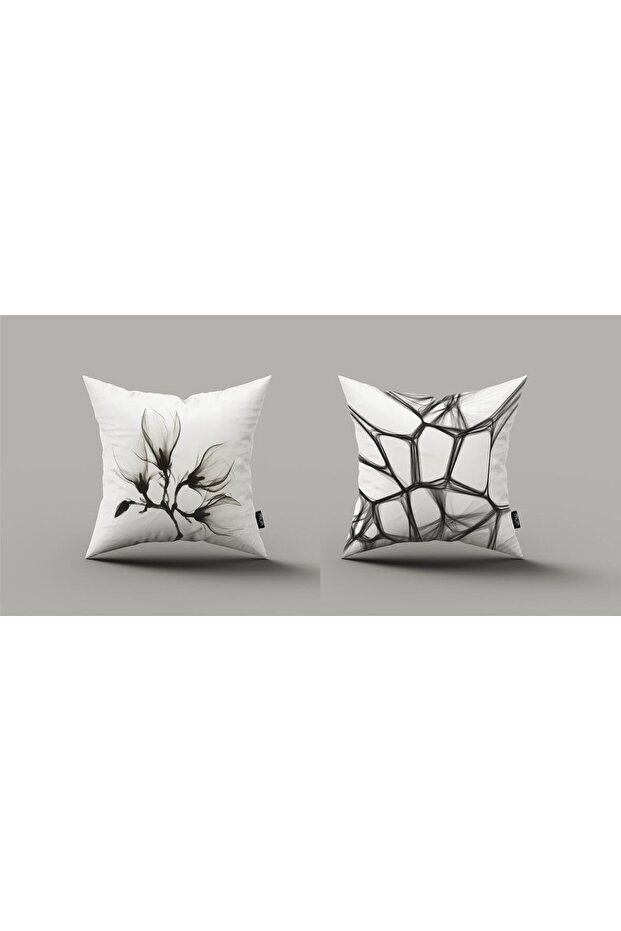 Double Sided Digital Printed Hidden Zipper 2-Piece Throw Pillow Cover Set