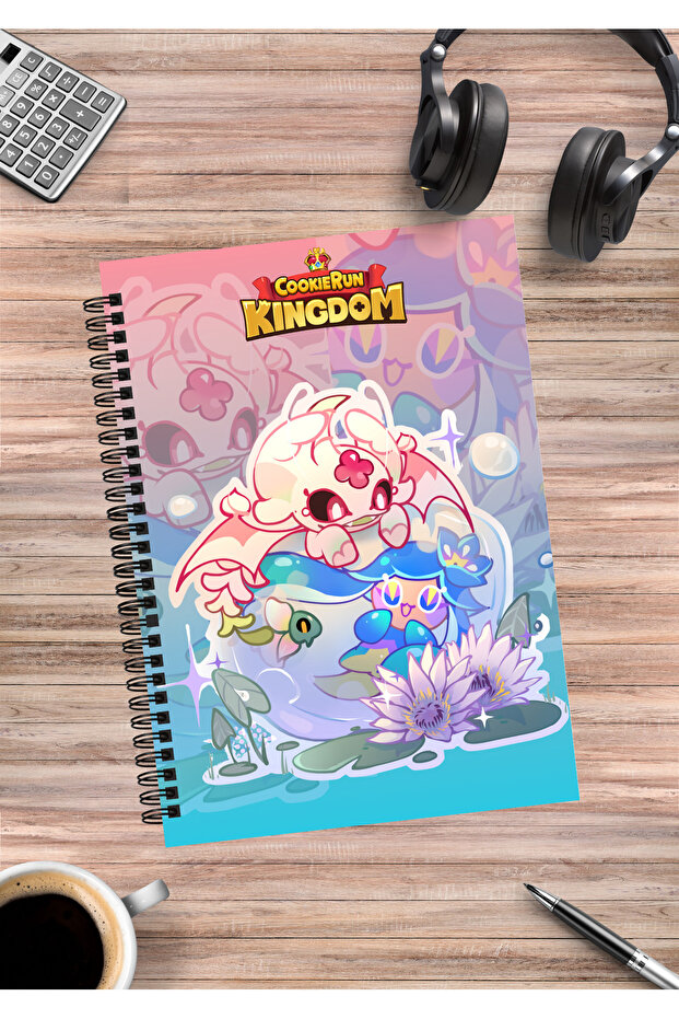 Cookie Run Kingdom Spiral Notebook A5 (50 Sheets)