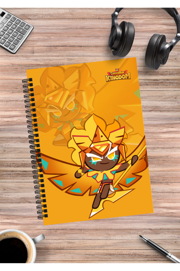 Cookie Run Kingdom Spiral Notebook A5 (50 Sheets)