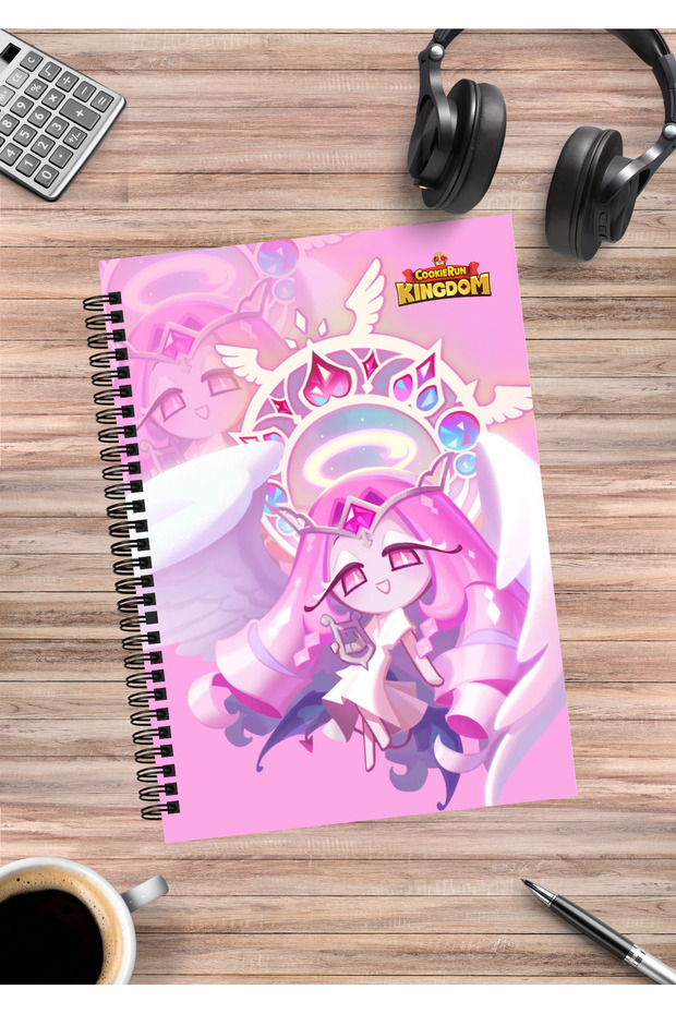 Cookie Run Kingdom Spiral Notebook A5 (50 Sheets)