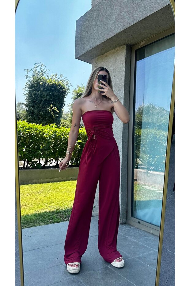 بدلة ساندي بدون حمالات - 4