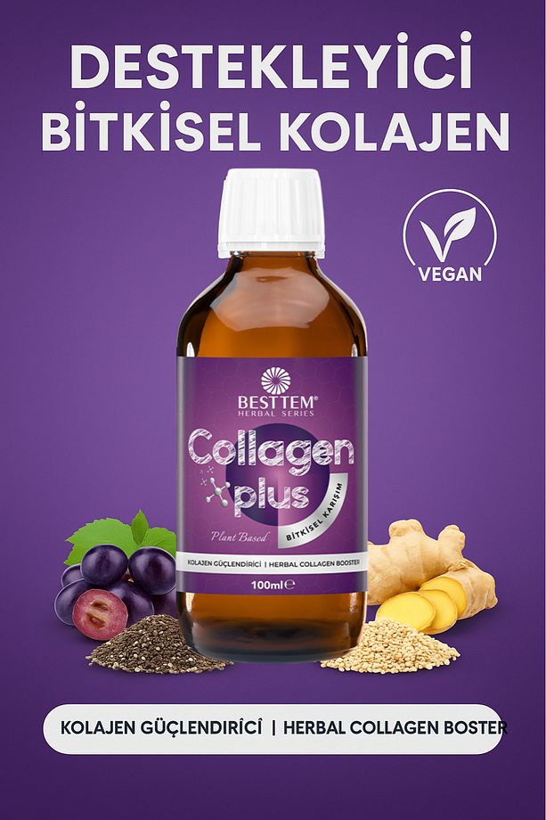 Collagen Plus 100 Ml (vegan Collogen) Türkiyede Bir Ilk - 2