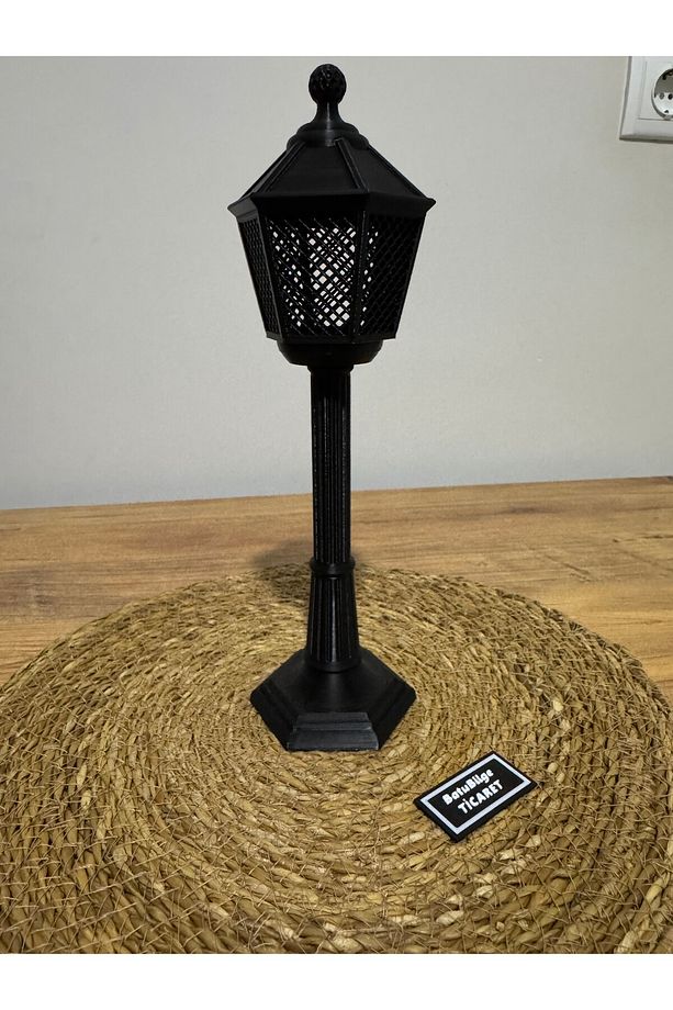 Mini Sokak Lambası Feneri ve Led Mum - 4