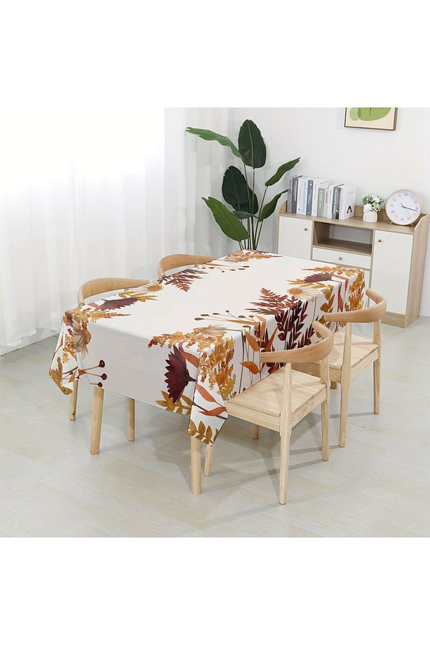 Dertsiz Masa Örtüsü,Şantuk Kumaş,Leke Tutmayan Model - 5