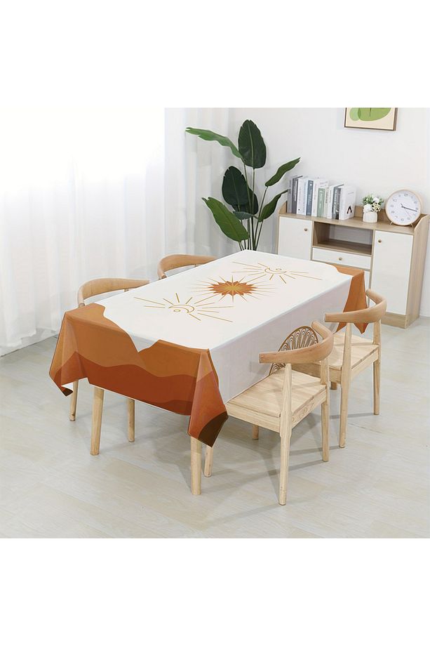 Dertsiz Masa Örtüsü,Şantuk Kumaş,Leke Tutmayan Model - 5