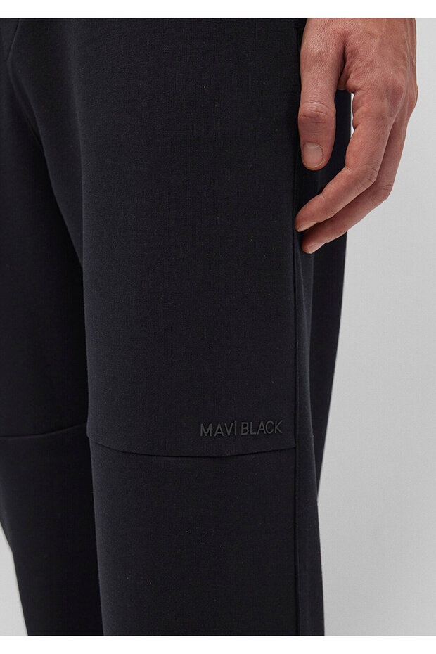 Siyah Basic Eşofman Altı 0010387-900 - 6