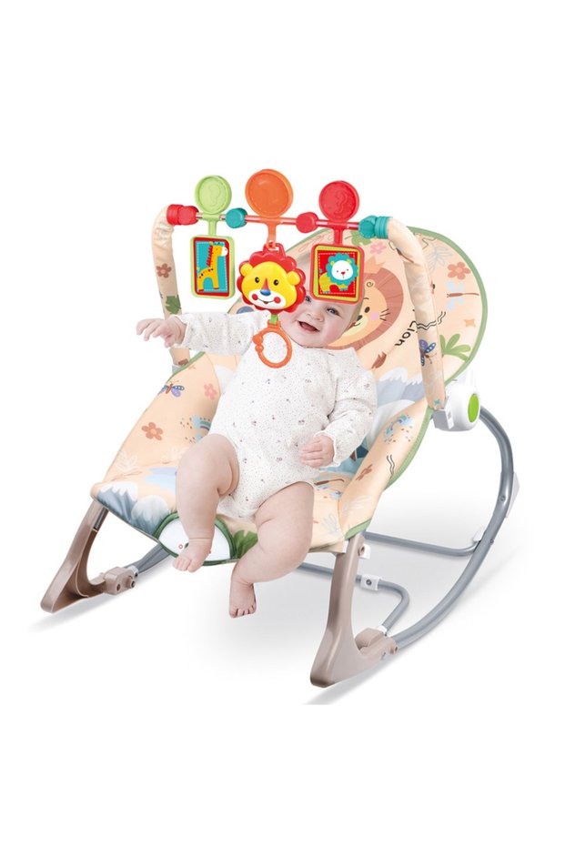 Electric Baby Vibrating Rocking Chair With Music, Large Weight Capacity