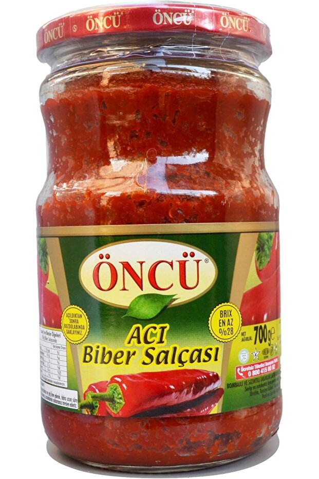 Öncü Hot Pepper Paste, 700 gr